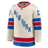 Miesten NHL New York Rangers Pelipaita 2025-26 Fanatics Premium Alexis Lafreniere Winter Classic Valkoinen